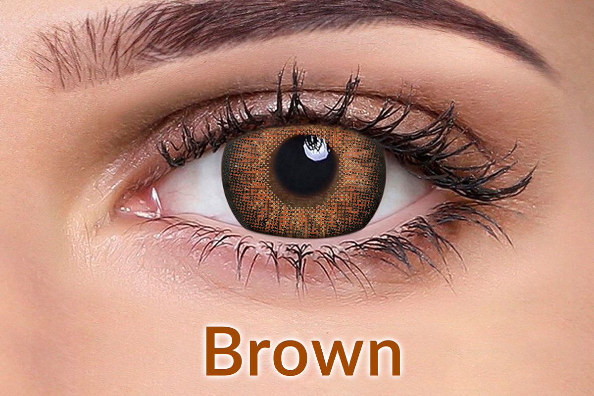 Ivalens Daily Fresh Color Brown Wink Series 2 lens pack - Image 5