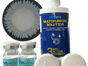 Ivalens Yearly  Color Contact lens-(Dark Grey)