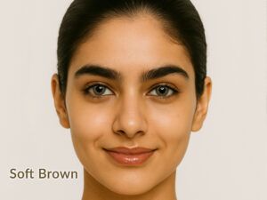 Ivalens Monthly Color-  Soft Brown 2 lens pack